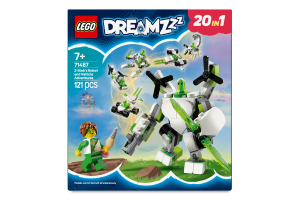 Конструктор для детей от 7лет 20в1 №71487 Z-Blob's robot and vehicle adventures Dreamzzz Lego 121эл