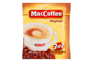 Напиток кофейный растворимый 3в1 Original MacCoffee м/у 20г
