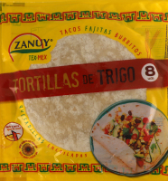 Тортільї з пшеничного борошна Zanuy м/у 320г