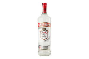 Водка 1л 40% Red Smirnoff бут