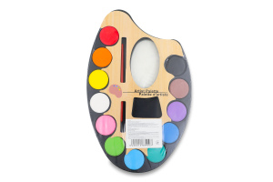 Фарби акварельні з пензликом 12кол 959023