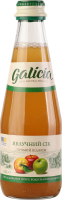 Сік неосвітлений пастеризований Яблучний Galicia с/пл 0.3л