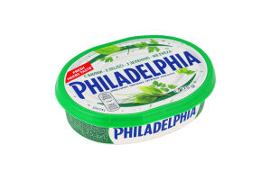 Сир 59% м'який з зеленню Philadelphia п/у 175г