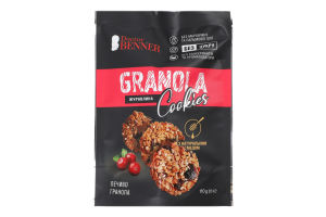 Печиво гранола Журавлина Doctor Benner д/п 110г