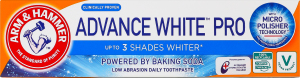 Паста зубна відбілююча з харчовою содою Advance White Pro Arm&Hammer 75мл