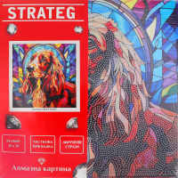 Набір для творчості для дітей від 3років Алмазна картина Strateg 1шт