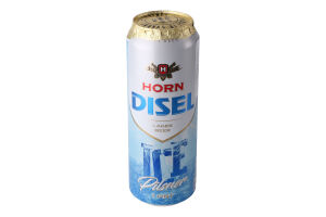 Пиво 0.568л 4.7% светлое фильтрованное пастеризованное Ice Pilsner Horn Disel ж/б
