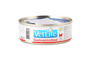 Корм д/котів Vet Life Gastrointestinal при захворюванні ШКТ 85г ж/б Farmina