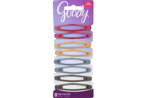 Goody Large Snap Clips - 8 CT