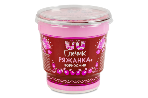Ряженка 2.9% Чернослив Глечик ст 320г