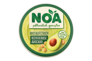 Закуска з нута Хумус нут-авокадо ТМ NOA