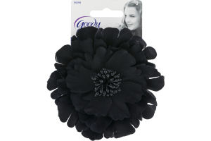Goody Fashionow Salon Clip Flower Black