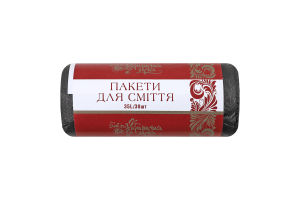 Пакет д/сміття Українська Зірка 35 л 30 шт