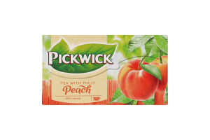 Чай чорний ароматизований персиковий Pickwick к/у 20х1.5г