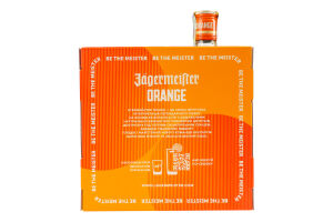 Набір Лікер 0.7л 33% + 2 шоти 40мл Orange Jagermeister к/у 1шт
