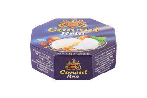 Сыр 50% Бри Consul к/у 0.125кг