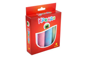 Крейда кольорова Strateg велика кругла 50101