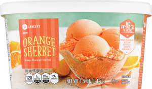 SE Grocers Orange Sherbet