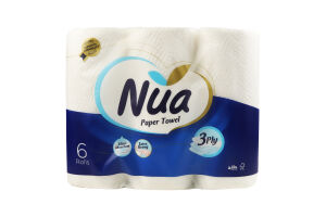 Рушники паперові Nua 3шари