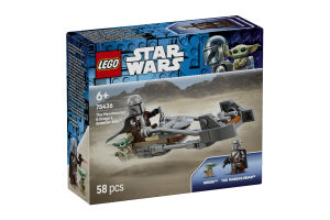 Конструктор для детей от 6лет №75436 The Mandalorian&Grogus Speeder bike Star Wars Lego 58эл