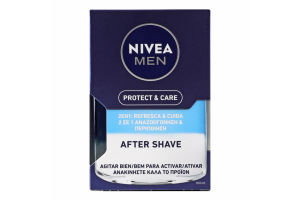 Лосьон после бритья 2в1 Свежесть + комфорт Защита и уход Nivea Men 100мл