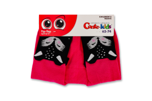 Колготки детские Conte kids Tip-Top №17C-60СП 62-74 ч.-фуксия