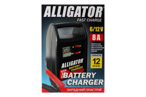 Пристрій зарядний АКБ/8А,6-12V Алігатор