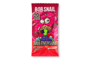 Цукерки фруктово-ягідні натуральні Яблуко-малина Multiversum Bob Snail м/у 2x10г