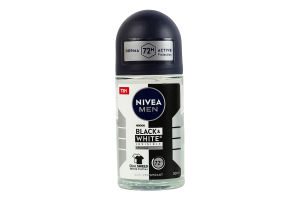 Антиперспірант Класичний Чорне та біле Невидимий Nivea Men 50мл