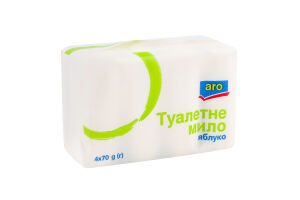 Мило туалетне тверде марки К Яблуко Aro 4x70г