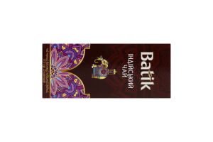 Чай черный байховый мелкий Индийский чай Batik к/у 25х1.5г