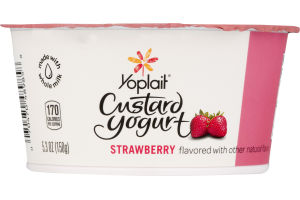 Yoplait Custard Yogurt Strawberry