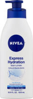 Nivea Express Hydration Body Lotion Lotus Flower Scent Normal to Dry Skin