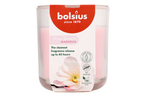 Свічка Bolsius Магнолія у склі 97/85мм