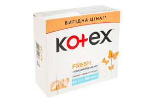 Прокладки щоденні гігієнічні Normal Fresh Kotex 120шт