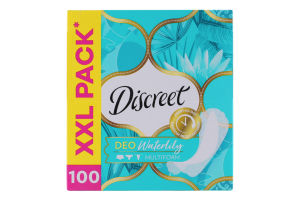 Прокладки щоденні гігієнічні ароматизовані Multiform Waterlily Deo Discreet 100шт