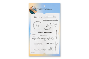 Тату Tattooshka Графічний колосок
