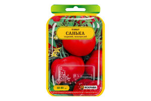 Насіння Томат Санька дражоване 1г Седос/Яскрава