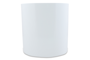 Горщик квіт. Don-Plast CYLINDER 15 см білий DCR15 И814 (Польща)