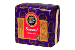 Сир 50% твердий 2 місяці визрівання Ерменталь Cheese Club кг