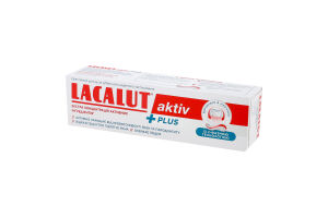 Паста зубна Plus Aktiv Lacalut 75мл