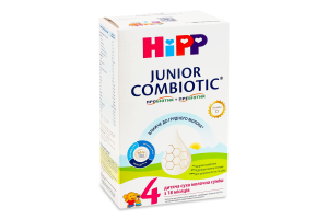 Смесь молочная сухая для детей от 18мес 4 Organic combiotic Hipp к/у 500г