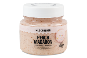 Крем-скраб для рук и тела с ароматом персикового макарона Mr.Scrubber 250г