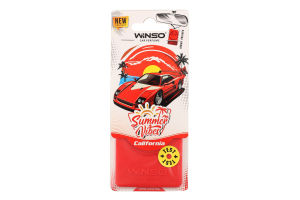 Ароматизатор д/авто Summer Vibes California полімерний Winso