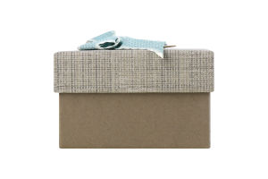 Коробка подарункова з бантом в асортименті 958306