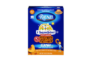 Rienzi Elbows with Carrot and Squash Mini Pasta