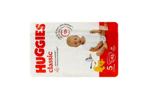 Підгузники для дітей 11-25кг 5 Classic Huggies 42шт