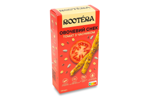 Снек овощной Томат с чесноком Rootera к/у 100г