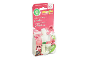 Флакон змінний до електричного ароматизатора повітря Ігристе вино з малиною Air Wick 19мл