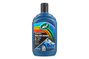 Полироль для кузова с восстановлением цвета синяя №52709/53238 Color magic Turtle Wax 500мл